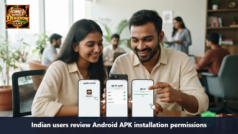 Indian users review Android APK installation permissions